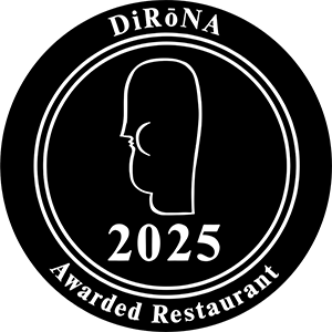 DiRoNA Rated restaurant badge
