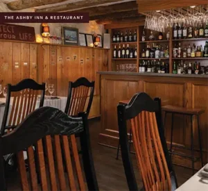 VIK Wine Dinner - image of partial wine selection at The Ashby Inn